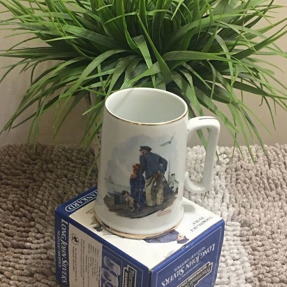 Long John Silvers Porcelain Mug - Picture 1 of 6